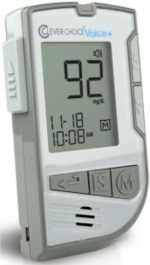 Clever Choice Voice+ Blood Glucose Monitor from Simple Diagnostics