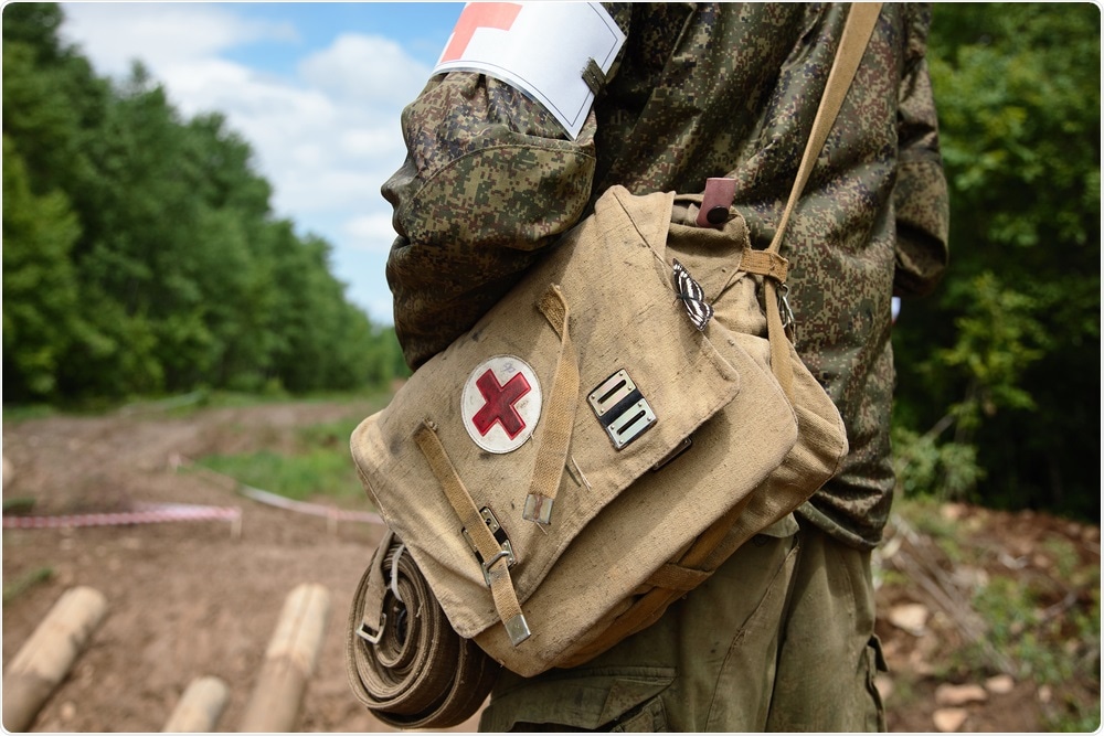 Military Medic in the field