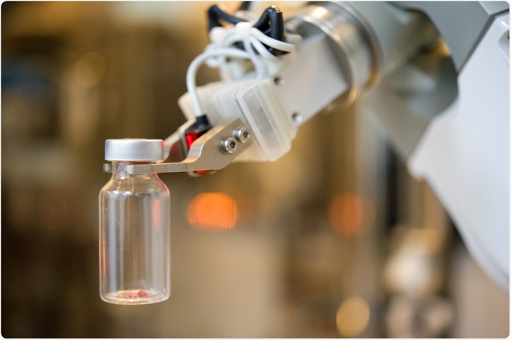 Automated liquid handling robot