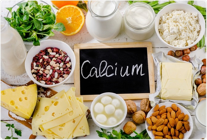 Foods high in calcium