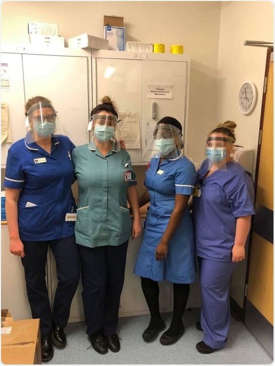 Protective Film Solutions donates over 5,500 protective visors to key workers