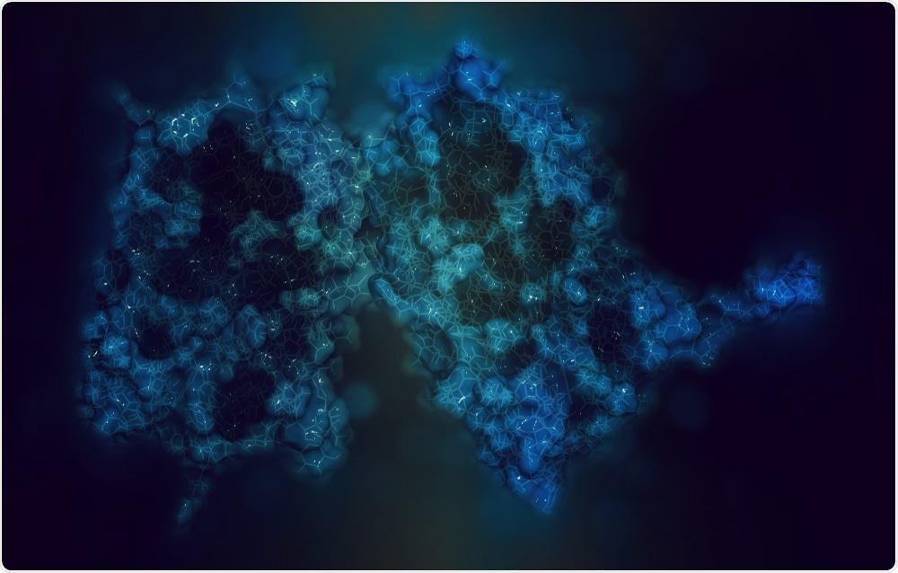 Interferon beta protein, Image Credit: StudioMolekuul / Shutterstock