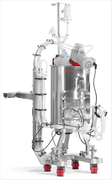 Thermo Scientific™ HyPerforma™ 50 L Single-Use Bioreactor (S.U.B.). Thermo Scientific™ HyPerforma™ 50 L Single-Use Bioreactor (S.U.B.).