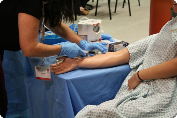 ASPIH 2015 Plastic arm simulation