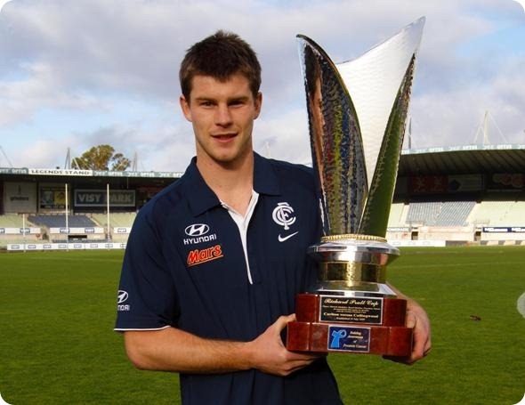 Gibbs with the Richard Pratt Cup