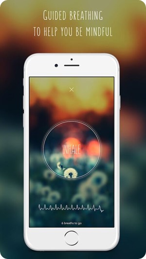 Guided breathing to help you be mindful