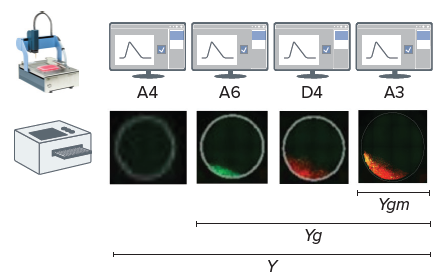 PoC assessment schematics for each well condition.