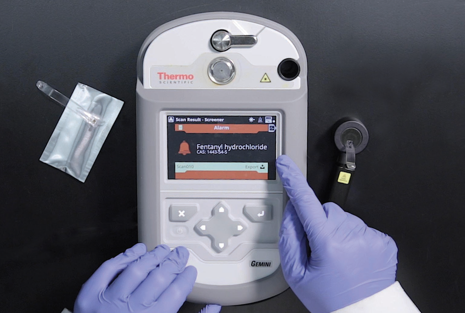 Detecting low doses of lethal opioids