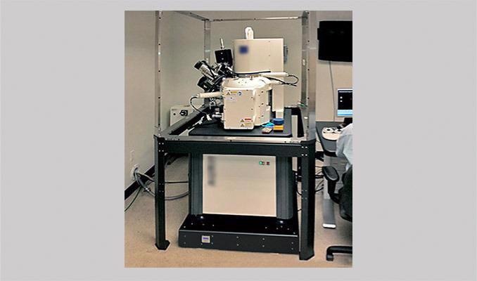 Piezoelectric vibration cancellation with the SEM-Base VI