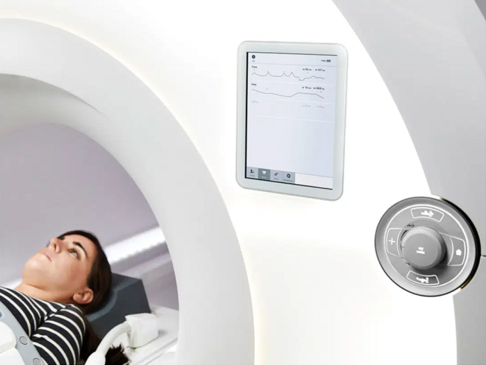 BioMatrix Sensors. New ultra-high density BioMatrix coils utilize seamlessly integrated respiratory sensors to acquire and display the patient’s respiration.