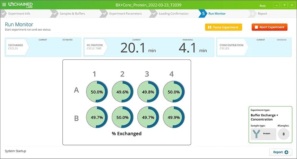 Discover Unagi, a hands-free buffer exchange platform