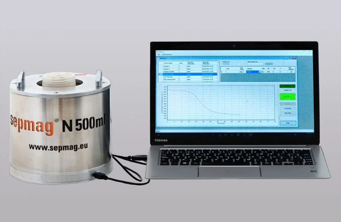 Large volumes separation process with sepmag® Q
