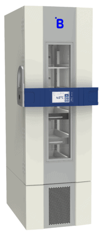 B401 blood bank refrigerator with remote monitoring