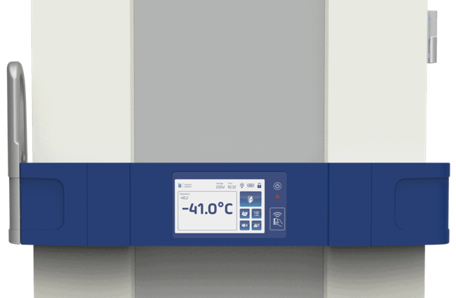 High-capacity -41 °C plasma freezer for clinical and laboratory use