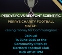 Bedfont® Scientific Limited kicks-off in charity football match supporting local food education charity, Communigrow