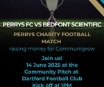 Bedfont® Scientific Limited kicks-off in charity football match supporting local food education charity, Communigrow