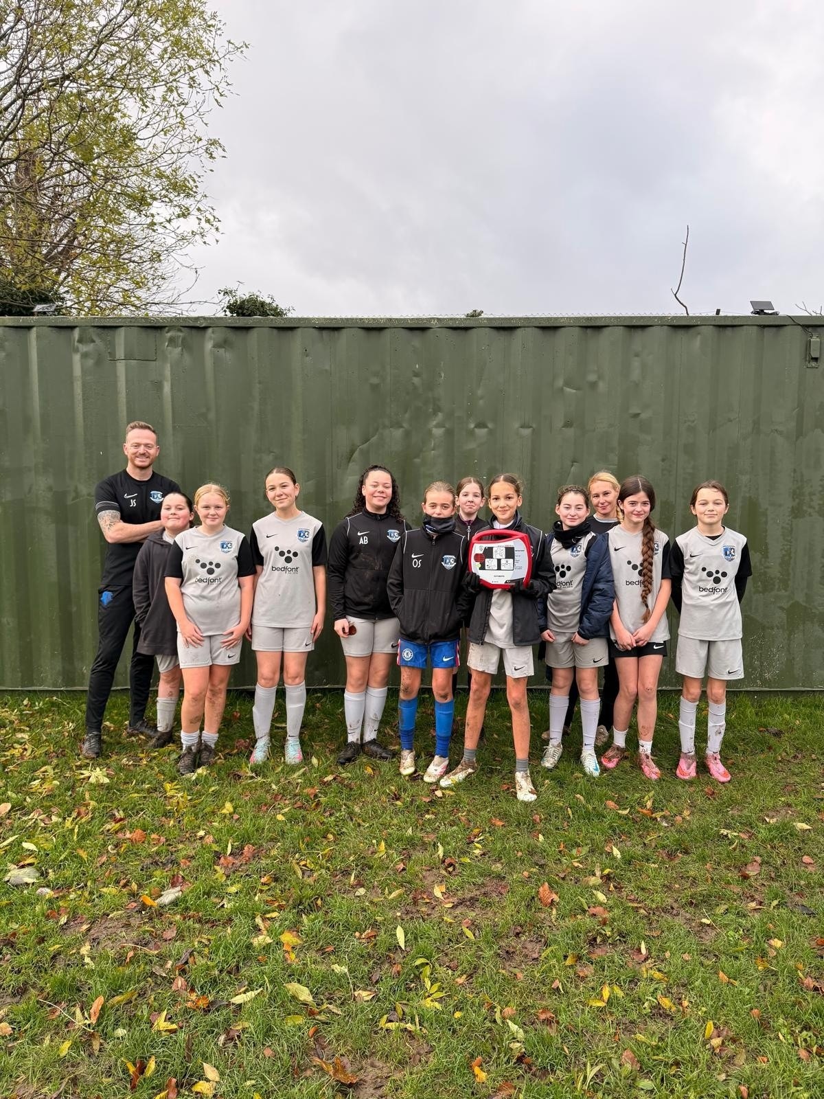 Life-saving Christmas present arrives early at Medway United FC