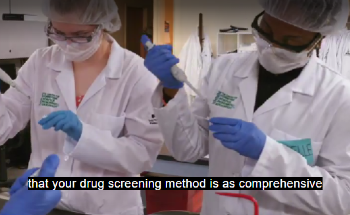 Identifying novel psychoactive substances with UPLC-MS and the Center of Forensic Science Research and Education