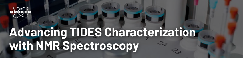 Advancing TIDES Characterization with NMR Spectroscopy